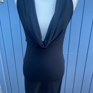 Elegant Black Sleeveless Dress